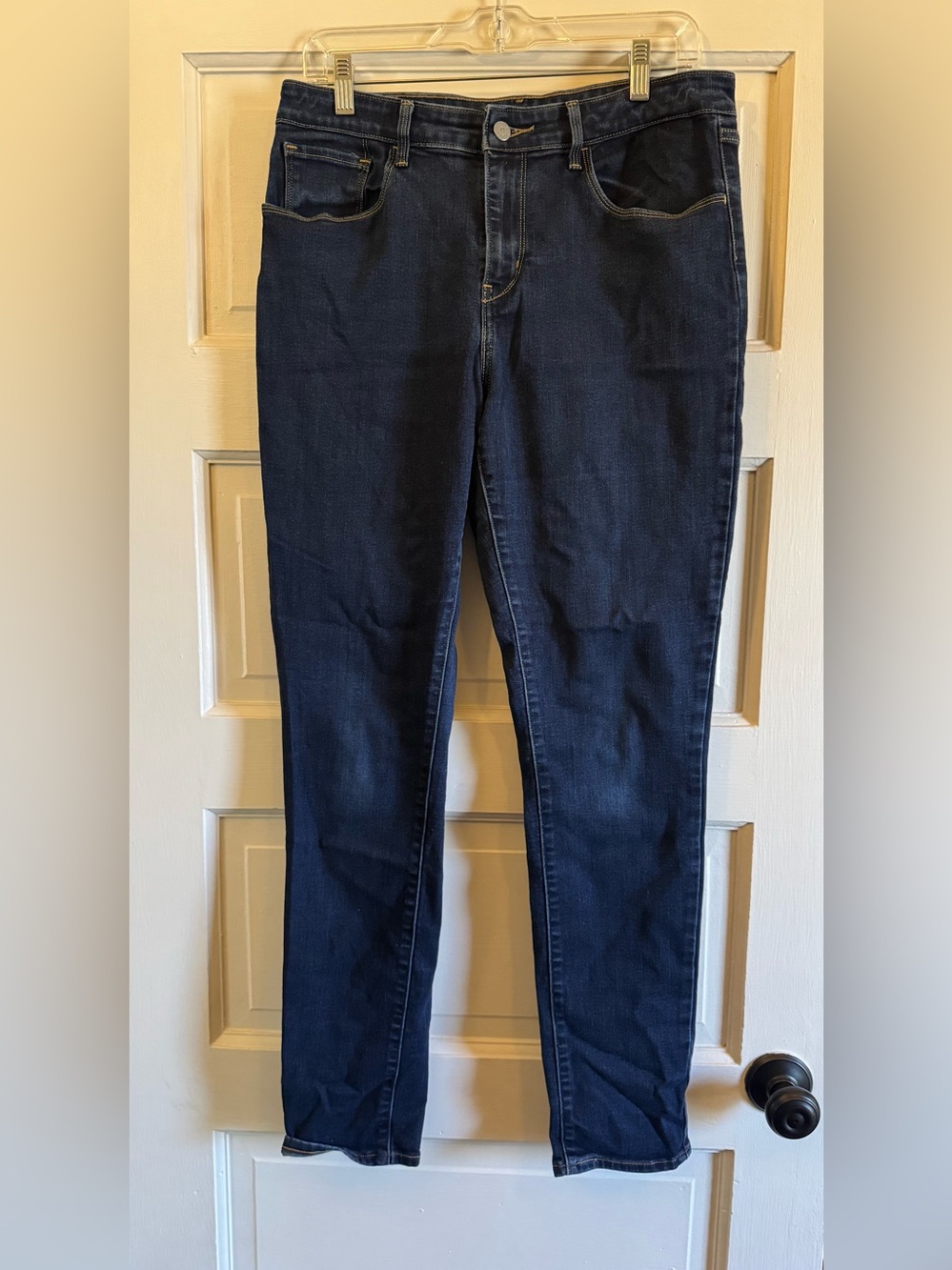 Levi's Dark High Rise Skinny Jeans